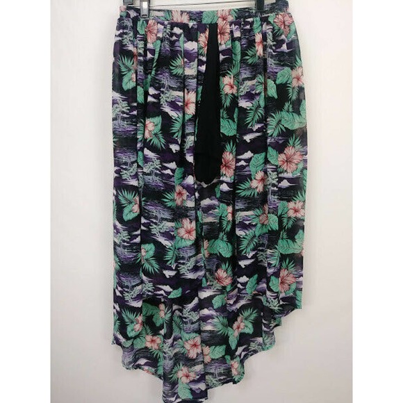 Hot Topic womens skirt w/ shorts sz L - Picture 1 of 6